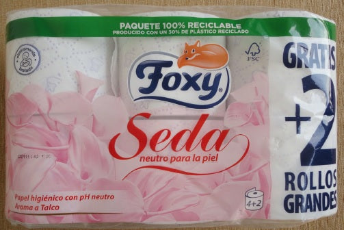 Papel higiénico Foxy