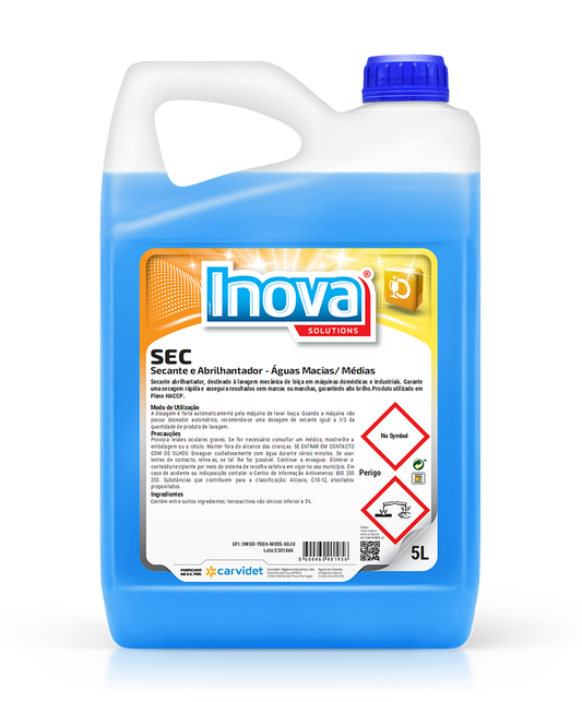 Secante e abrilhantador máquina da loiça 5L