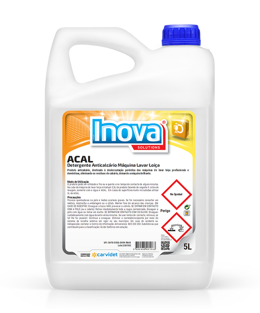 Detergente anti calcário máquina da loiça 5L