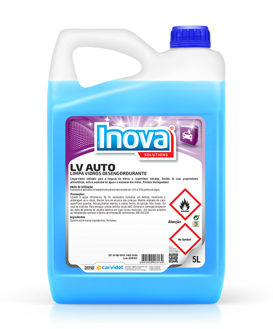 Limpa vidros desengordurante