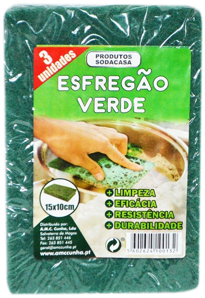 Esfregão verde